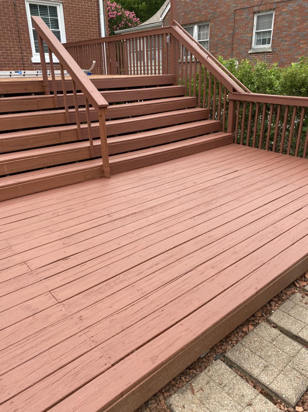 Deck staining and more